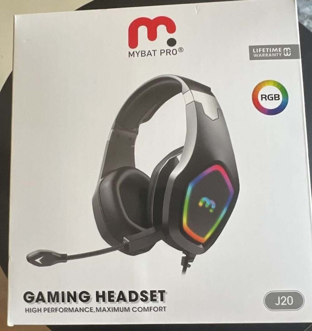 MyBat Pro J20 Gaming Headset with RGB